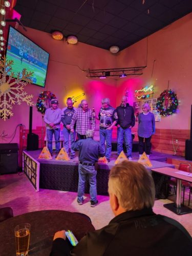 Our six grand prize finalists on the Coral Lanes stage.